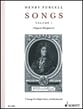 Songs Volume No. 1 Vocal Solo & Collections sheet music cover